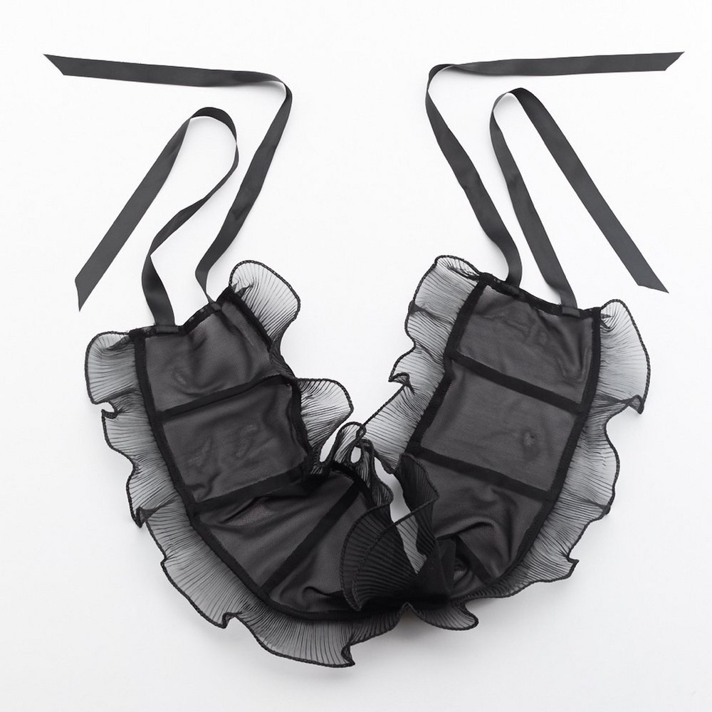 Organza sheer tie belt NWOT